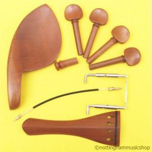 VIOLIN PARTS SET BROWN 3/4